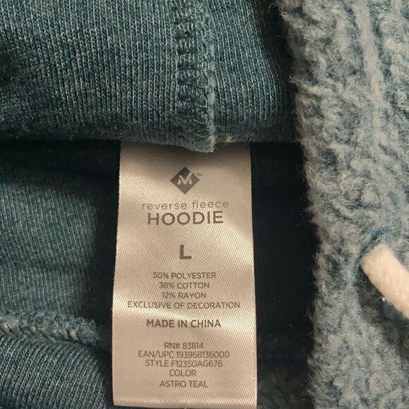 Reverse Fleece Hoodie   - Picture 2 of 3